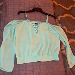 Bebe Sheer Blouse